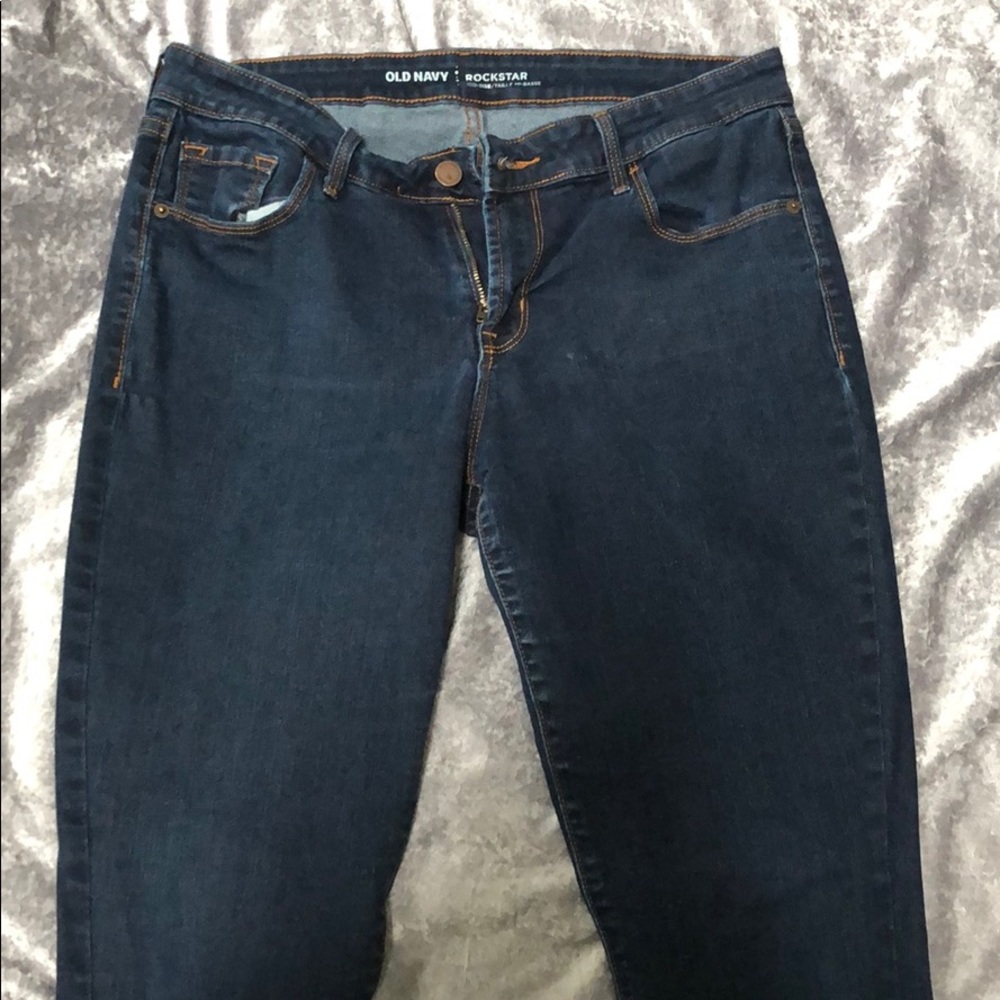 Old navy rock star jeans